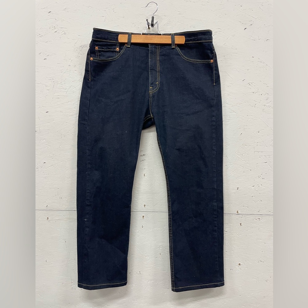 Levi’s 505 Regular Fit Dark Wash Jeans, Size 36X32, Like New
